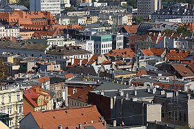 Bydgoszcz  widok z wieży ciśnień : bydgoszcz, stare miasto, janusz michalski