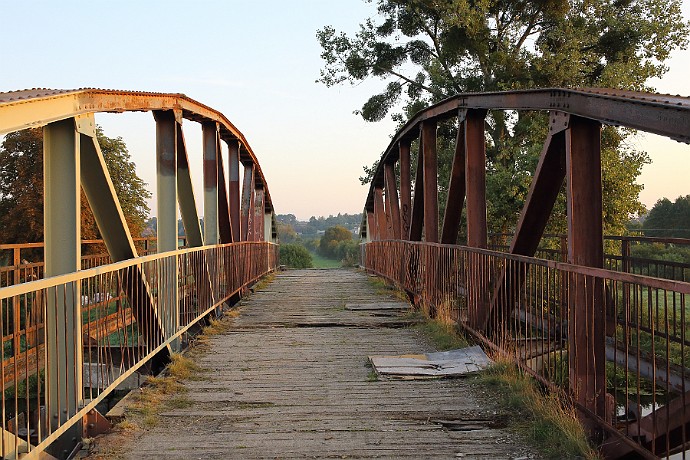 Mostek nad Kanałem Bydgoskim  wrzesień 2014 r. : kanał bydgoski, most, kruszyn, janusz michalski