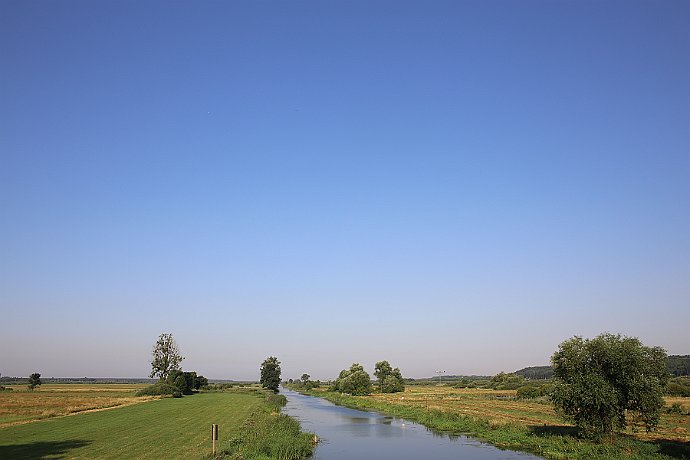 Kanał Bydgoski  sierpień 2014 r. : kanał bydgoski, niebo, krajobraz