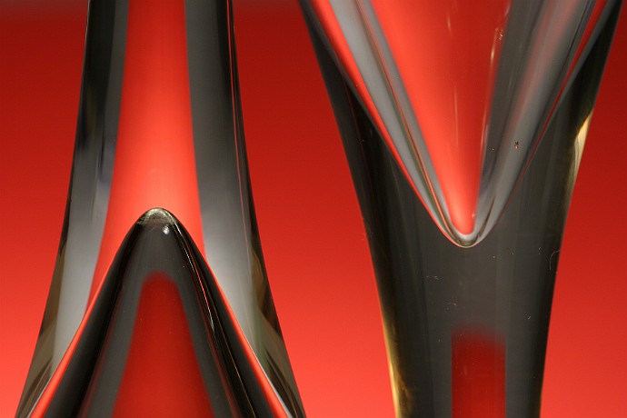 makrofotografia  czerwone i czarne : abstrakcja, szkło, kolory, janusz michalski