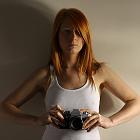 fotografka...  chcesz...? zrobię ci zdjęcie... : Praktica LTL3, modelka, aparat
