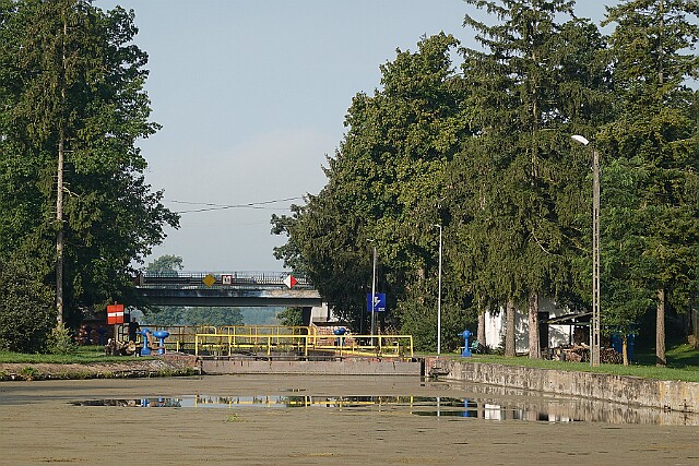 Kanał Bydgoski śluza Józefinki