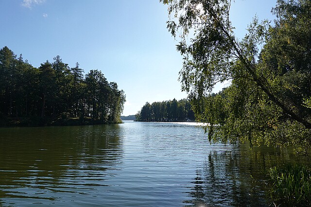 Romanowo zatoka Zalewu Koronowskiego