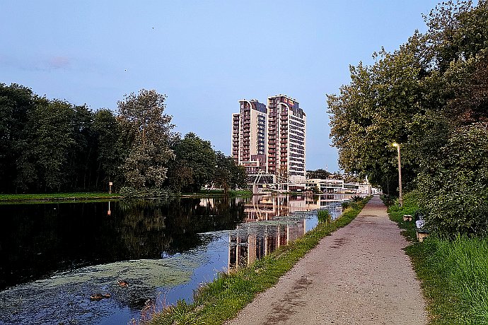 Wieżowce River Towers nad rzeką Brdą - Bydgoszcz