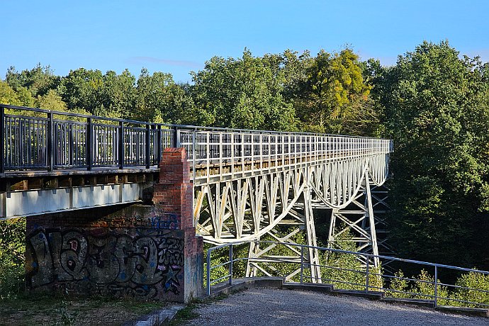 Most kolejki wąskotorowej Koronowo